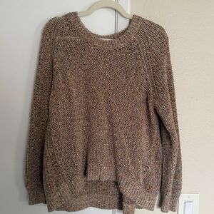 Cozy Brown Knit Sweater